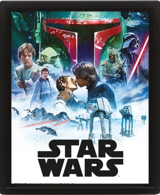 3D puslespilbillede Star Wars Episode IV/V
