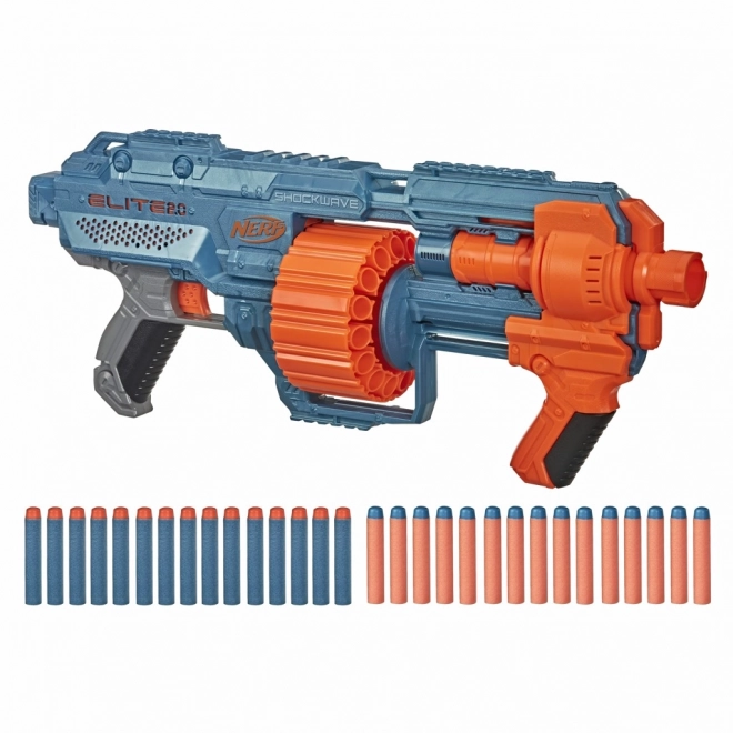 Nerf Shockwave RD-15 pistoler med kugler