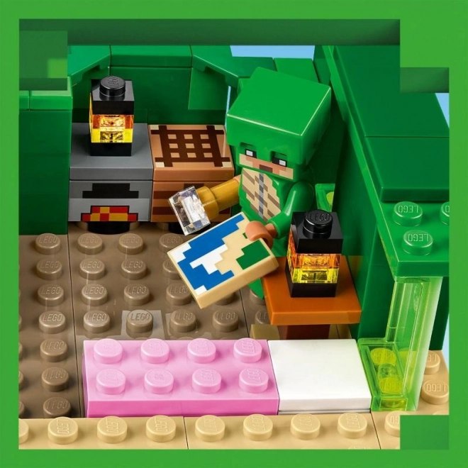 Minecraft Skildpaddedomicil på stranden
