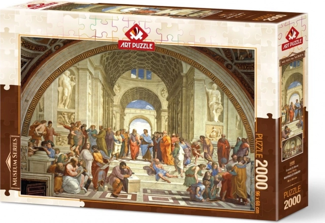 Puzzle Museum-serie: Athen Skole 2000 brikker