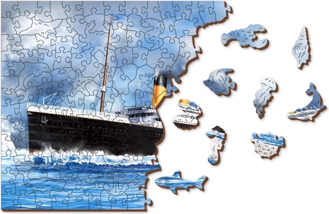 WOODEN CITY Træpuslespil Titanic 505 brikker