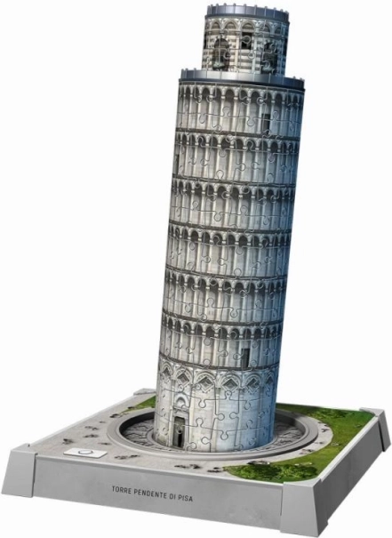 Iconics skæve tårn i Pisa natudgave