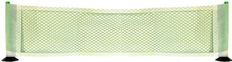 Net med sugekopper til ethvert bord