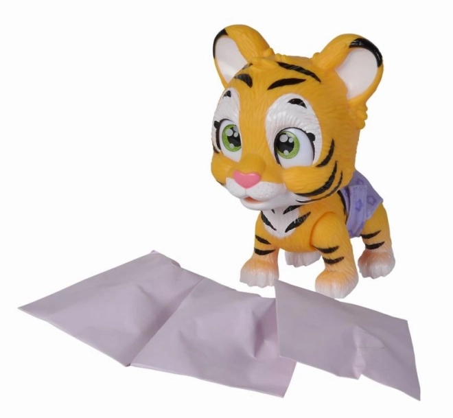 Interaktivt legetøj tiger med ble Pamper Petz