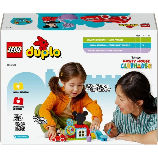 LEGO DUPLO 10454 Mickeys Klubhus og Bil
