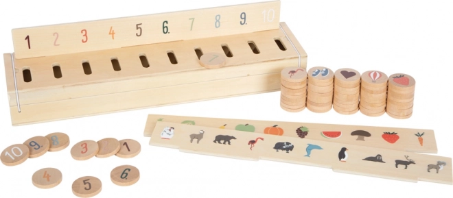 Small foot billedindsættelsespuslespil sortering