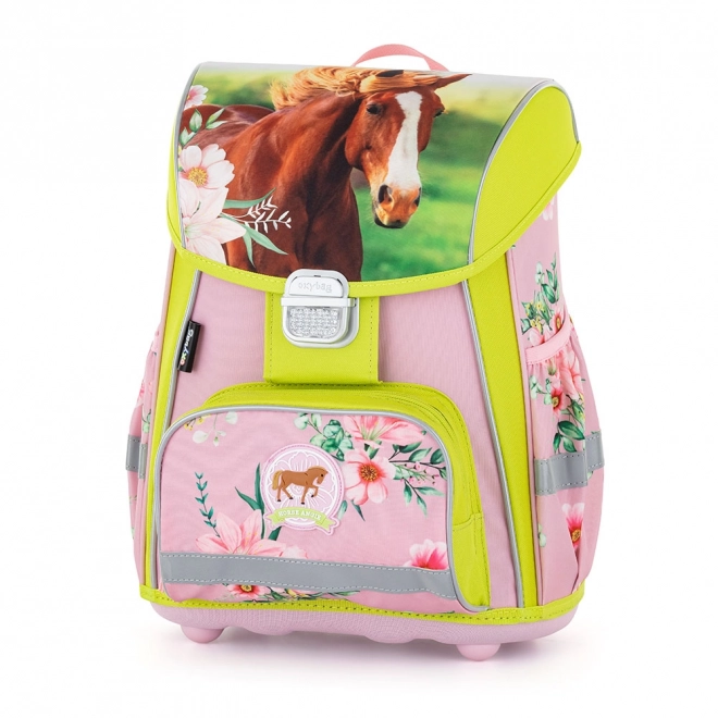 Skolesæt 3 dele PREMIUM hest