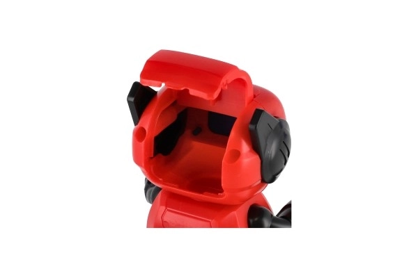 Robot på svinghjul plast 7x11cm