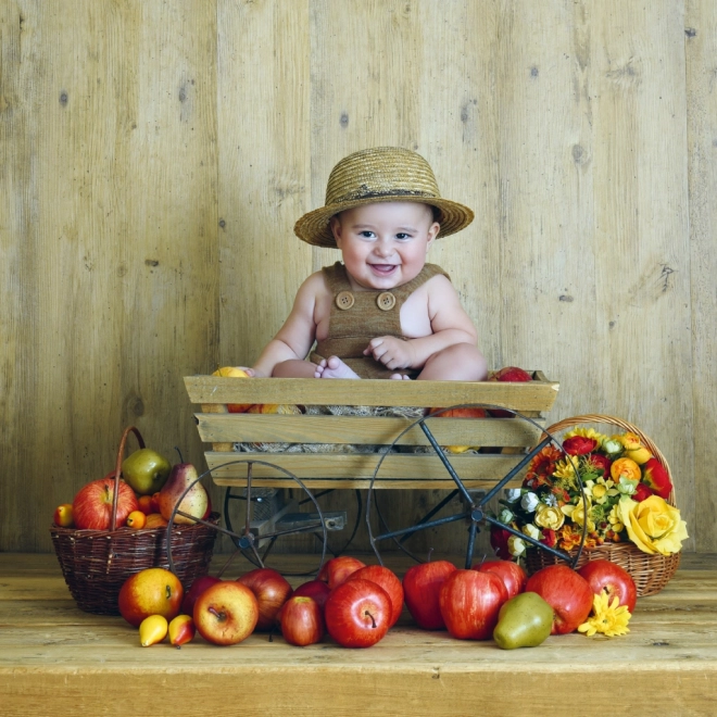 Notekalender Babies – Věra Zlevorová 2025, 30 × 30 cm