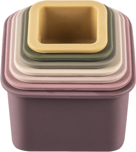 Silikone stablende kopper, Multicolor