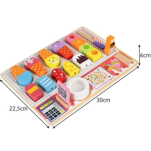 Træ Isbutik Kruzzel 22494