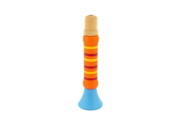 Træfarvet trompet - 12 cm