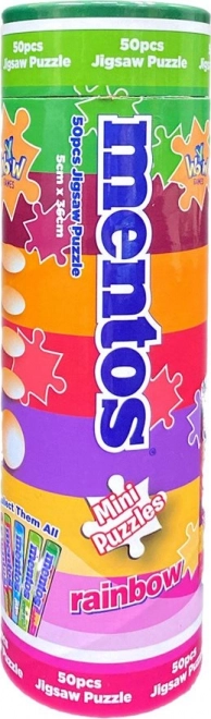 Regnbue puslespil Mentos 50 brikker