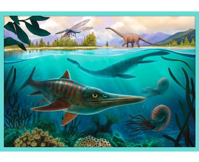 Puzzle Mød dinosaurerne