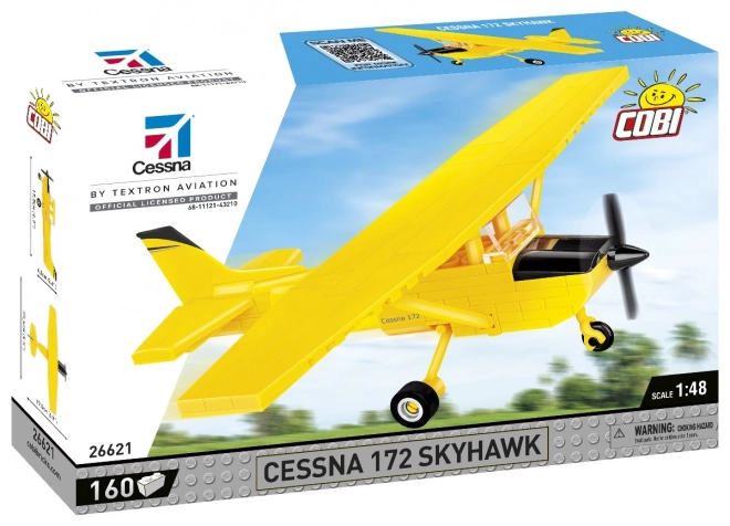 Cessna 172 Skyhawk byggesæt gul