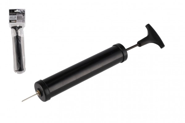 Fodboldboldpumpe i plast 24cm i pose