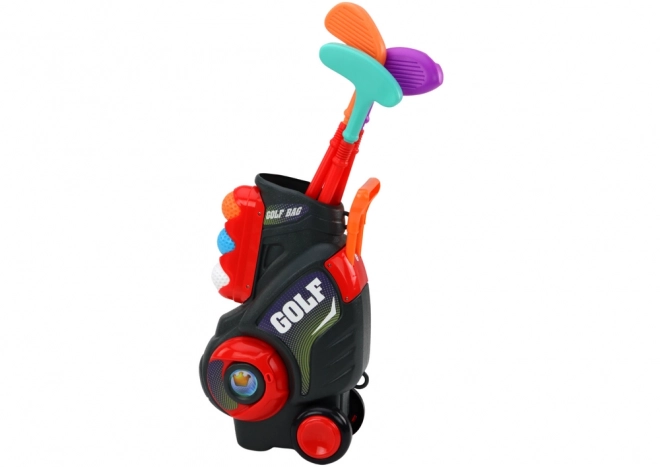 Mini golfsæt til børn Trolley