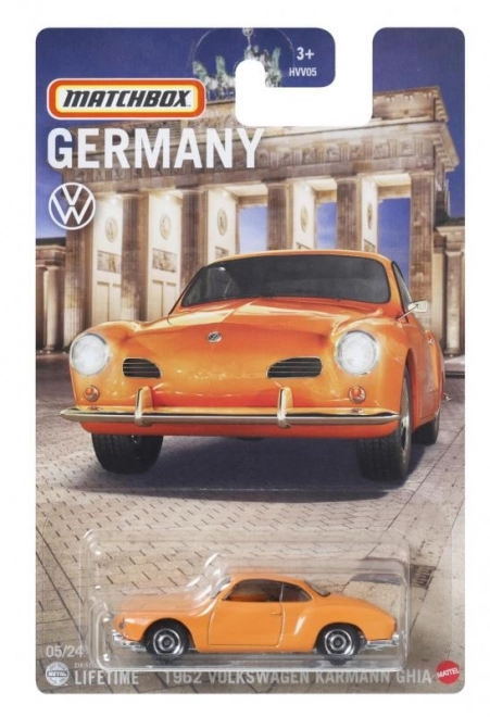 Samling af europæiske modellbiler fra Matchbox