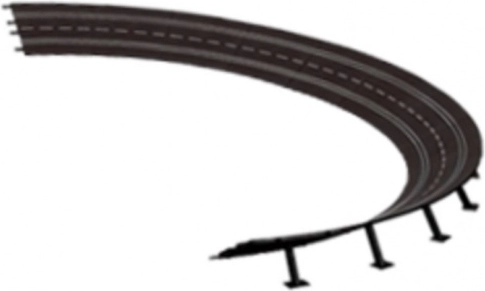 banket kurve 4/15° til racerbane CARRERA EVOLUTION, DIGITAL 132 og DIGITAL 124