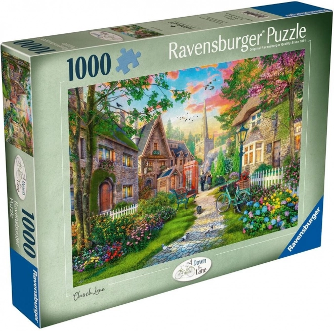 RAVENSBURGER Puslespil Spadseretur gennem landsbygaden 1000 brikker