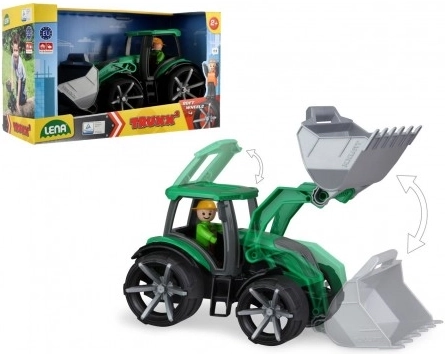 LENA TRUXX 2 traktor med læsser (gaveæske)