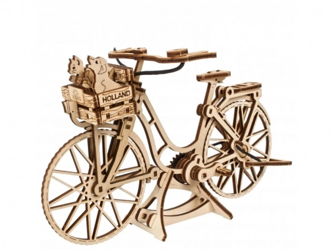 Ugears 3D træ mekanisk puslespil Cykel Holland