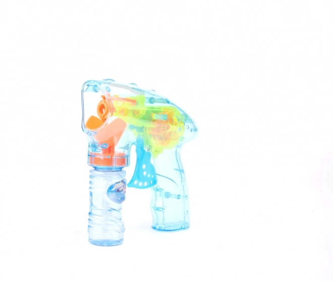 Lysende sæbeboblepistol