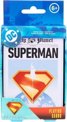 Spillekort Superman i metaldåse
