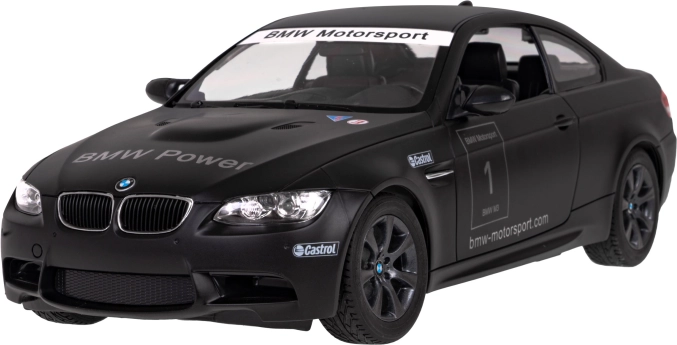 Rastar BMW M3 1:14 fjernstyret bil 2,4 GHz – sort