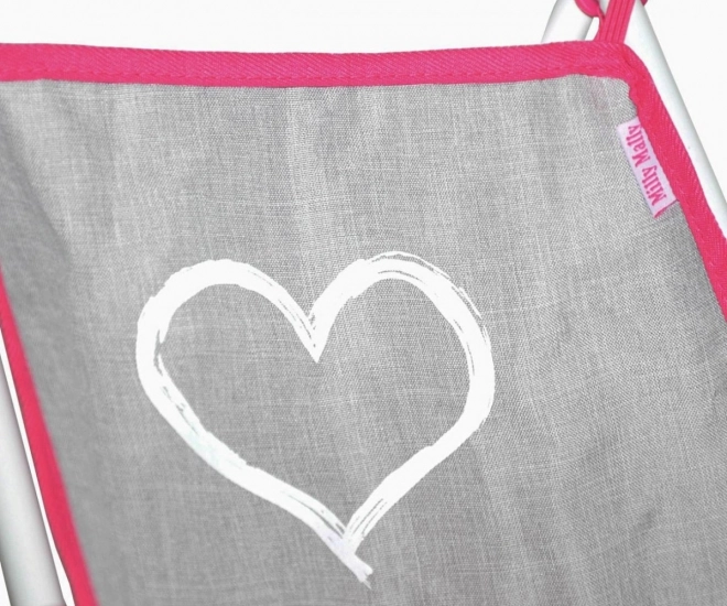 Barnevogn til dukker Milly Mally Julia Prestige Pink