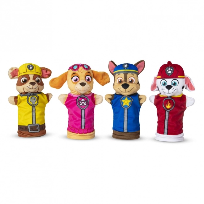 Manásci 4stk stof Paw Patrol i æske 26x30x6cm
