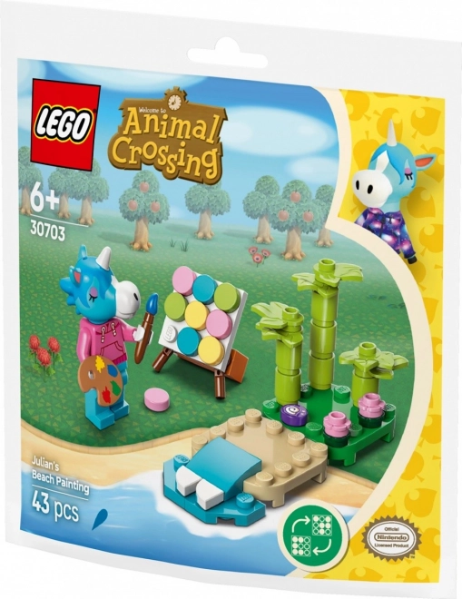 LEGO® Animal Crossing™ 30703 Julians maleriske strand