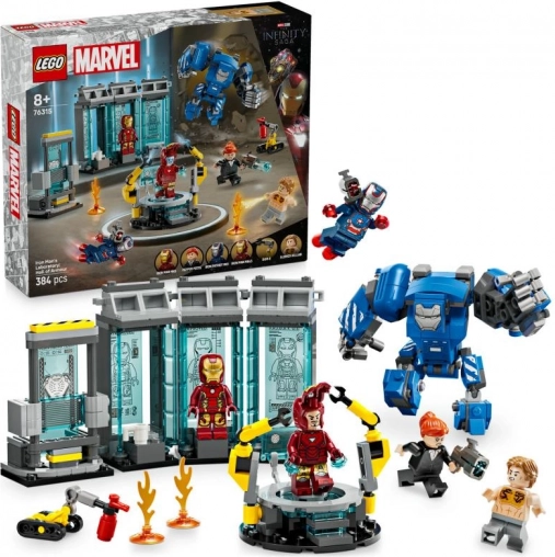 LEGO Marvel Iron Mans laboratorium: rustkammer 76315