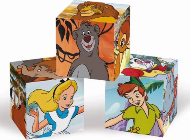 CLEMENTONI Billedklodser Disney klassiker, 6 klodser