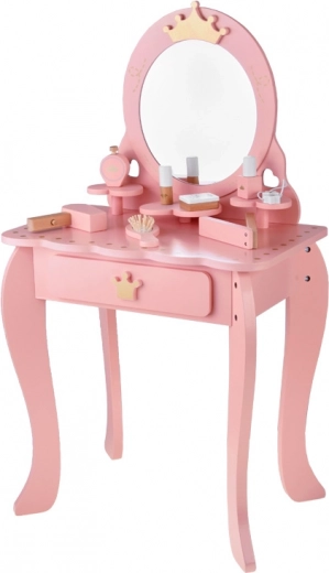 Sikkert spejl og stabil trækonstruktion