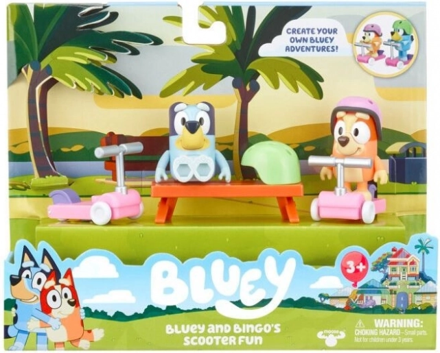 Bluey - Tur på løbehjul
