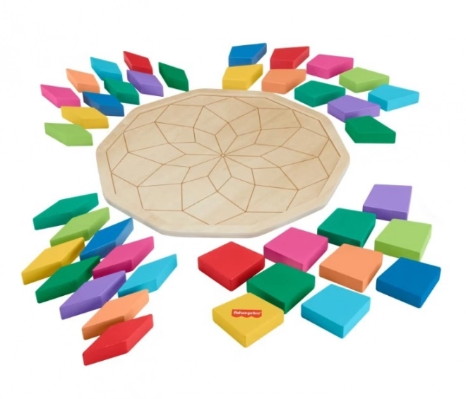 Træpuslespil Mandala Fisher-Price