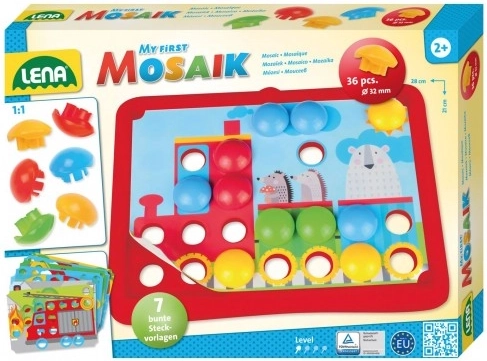 Lena første mosaik – transport