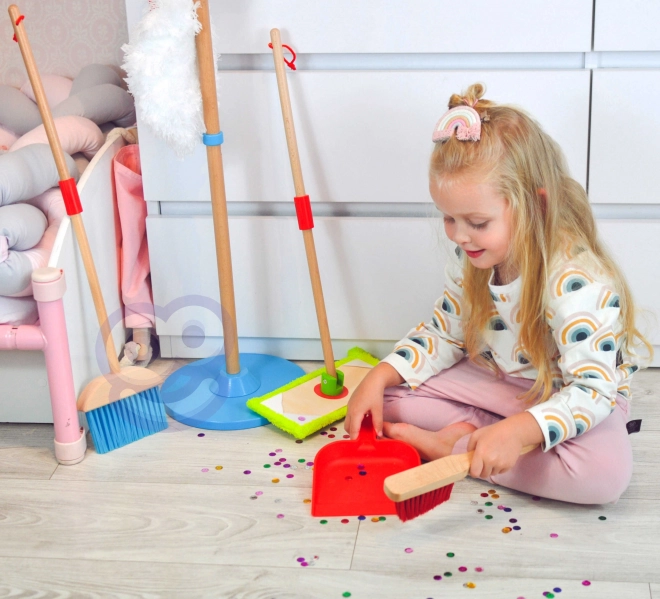 Træsæt til rengøring for børn Tooky Toy