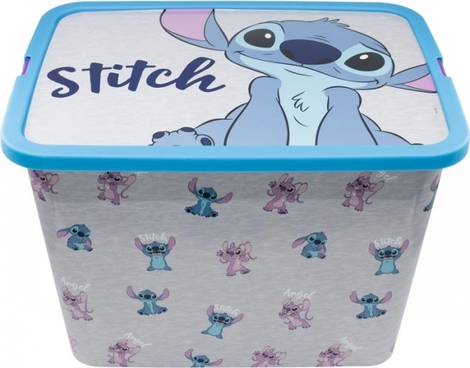 Opbevaringsboks 23 l Stitch og Angel