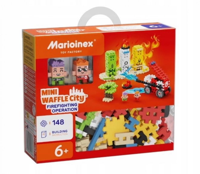 Mini Waffle City: Brandmandsaktion