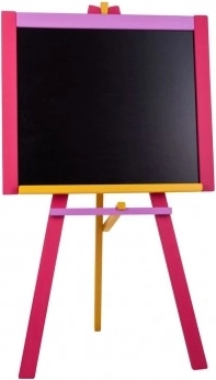 Stående tavle i bøgetræ 100 × 56 cm – Rosa