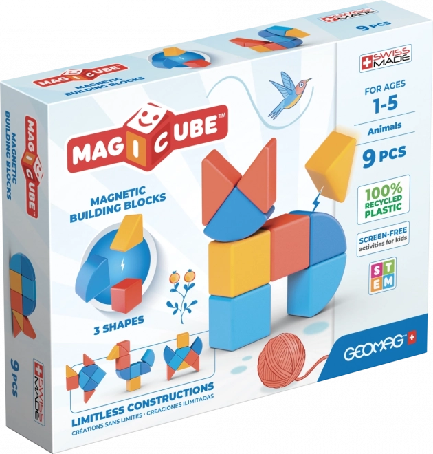 geomag magicube shapes – magnetisk byggesæt 9 dele