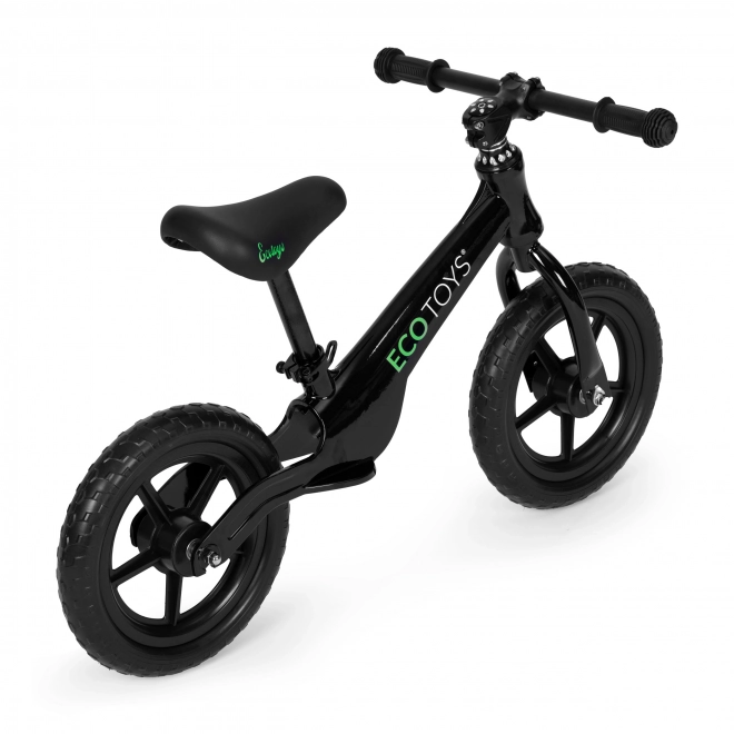 Børne løbecykel ECOTOYS sort