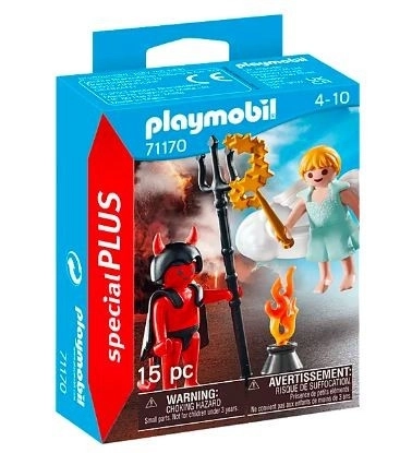 Special Plus 71170 Sæt med figurer af engel og djævel