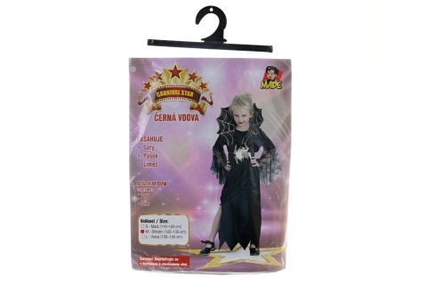 Kostume Sort Enke til børn