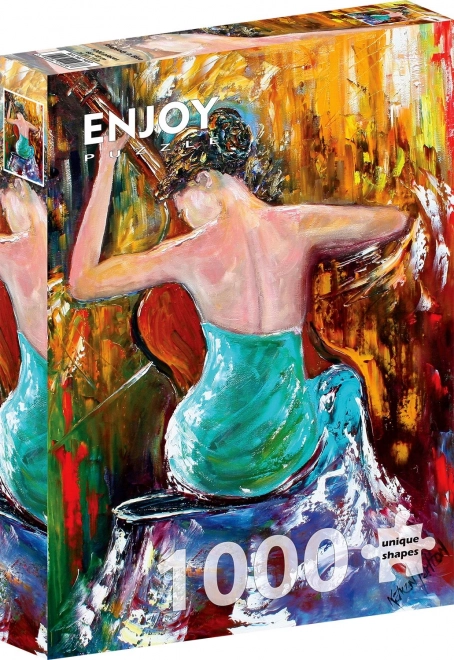 Puzzle ENJOY Rapsodi i blåt 1000 brikker