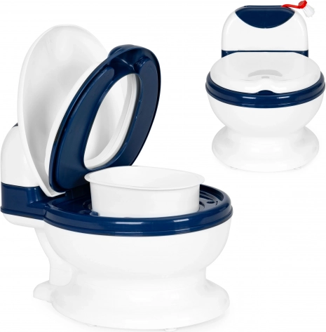 Potte med sæde og udtagelig skål ECOTOYS
