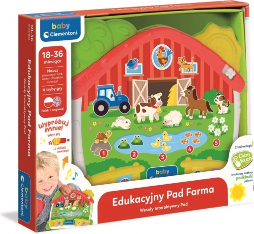 Clementoni Baby læringspad – gård