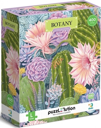 DODO Puzzle Botany: Kaktusser og Sukkulenter 350 brikker